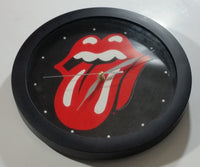 2003 RST Concerts Rolling Stones Tongue Logo 11" Diameter Round Black Clock
