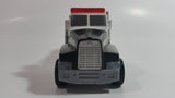 1994 FunRise Metro City Police Tow Truck Dark Blue Plastic Lights and Sounds Toy Car Vehicle