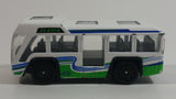 2013 Toys R Us FastLane CW-001 FL4914 Bus White Die Cast Toy Car Vehicle