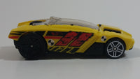 2016 Hot Wheels Stunt Circuit Rogue Hog Yellow Toy Car Vehicle