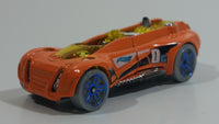 2016 Hot Wheels HW Formula Space Gearonimo Orange Die Cast Toy Car Vehicle