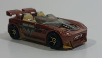 2016 Hot Wheels Batman v Superman Tantrum Wonder Woman Metalflake Copper Die Cast Toy Car Vehicle