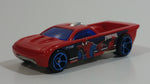 2015 Hot Wheels Ultimate Spider-Man vs The Sinister 6 Bedlam Truck Red Plastic Body Die Cast Toy Car Vehicle