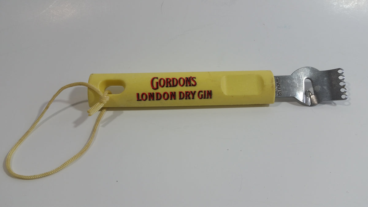 Rare Vintage Gordon's London Dry Gin Lemon Lime Orange Zest Bar Tool A ...