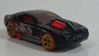2014 Hot Wheels Chrome Racers Hollowback Black Die Cast Toy Car Vehicle