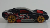 2014 Hot Wheels Chrome Racers Hollowback Black Die Cast Toy Car Vehicle