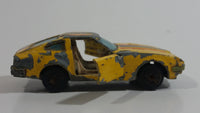 Vintage Yatming No. 1062 Datsun 280 Z-T Yellow Die Cast Toy Car Vehicle with Opening Doors - Hong Kong