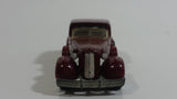 1983 Hot Wheels '35 Classic Caddy Cadillac Maroon Die Cast Toy Car Vehicle