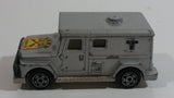 Vintage Majorette No. 204 Bank Security Grey 1/57 Scale Die Cast Toy Car Vehicle