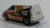 1986 Hot Wheels Flip Outs Vaultin' Van Ford Aerostar White Die Cast Toy Car Vehicle - Hong Kong