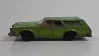 Vintage 1978 Lesney Matchbox Superfast No. 74 Cougar Villager Station Wagon Lime Green Die Cast Toy Car Vehicle with Opening Tail Gate