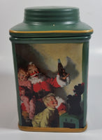 2002 Sakura Coca Cola Santa Claus Christmas Themed 6 7/8" Tall Stoneware Cookie Jar
