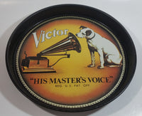 Bristol Ware RCA Victor "His Master's Voice" 12" Diameter Round Metal Drink Beverage Serving Tray