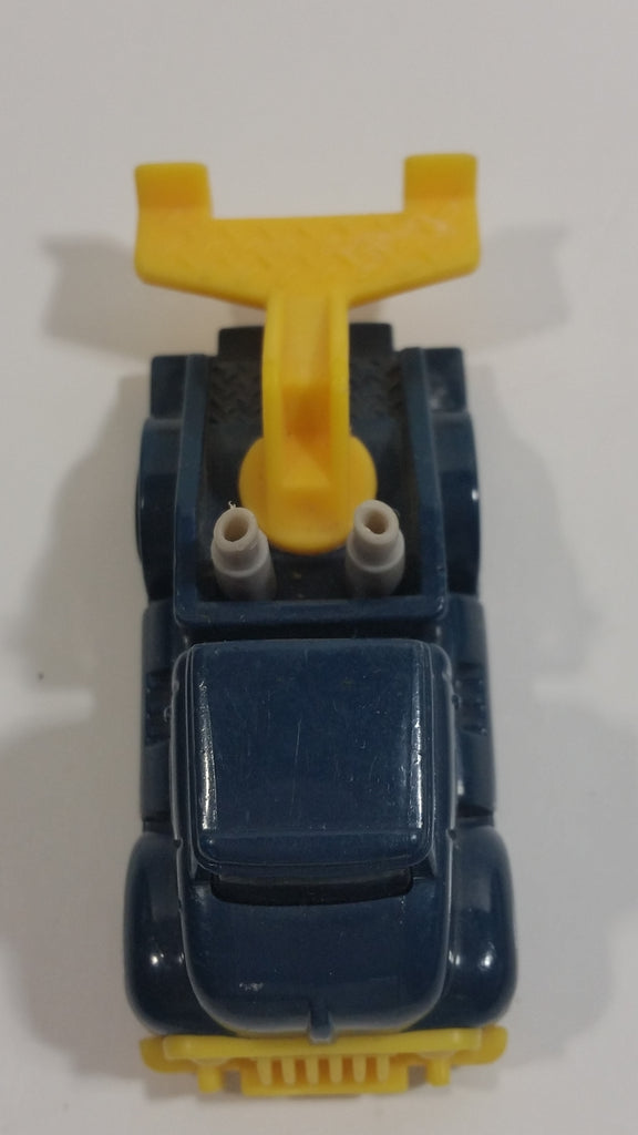 1997 Hot Wheels Tow Truck Dark Blue Plastic Body Die Cast Toy Car Vehi ...