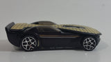 2008 Hot Wheels Hybrid Racers Solar Reflex Chrome Gold Metalflake Black Die Cast Toy Car Vehicle