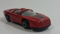 Zee Toys Zylmex Dyna Wheels D113 Pontiac Banshee Red Die Cast Toy Car Vehicle