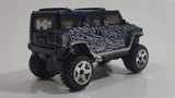 2006 Hot Wheels First Editions Hummer H2 Metalflake Dark Blue Die Cast Toy Car Vehicle