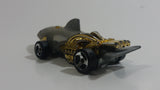 2007 Hot Wheels Street Beasts Sharkruiser Flat Grey Die Cast Toy Car Shark Shaped Vehicle - 3SP