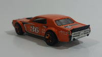 2015 Hot Wheels HW Race Track Aces '68 Mercury Cougar Orange Die Cast Toy Muscle Car Vehicle