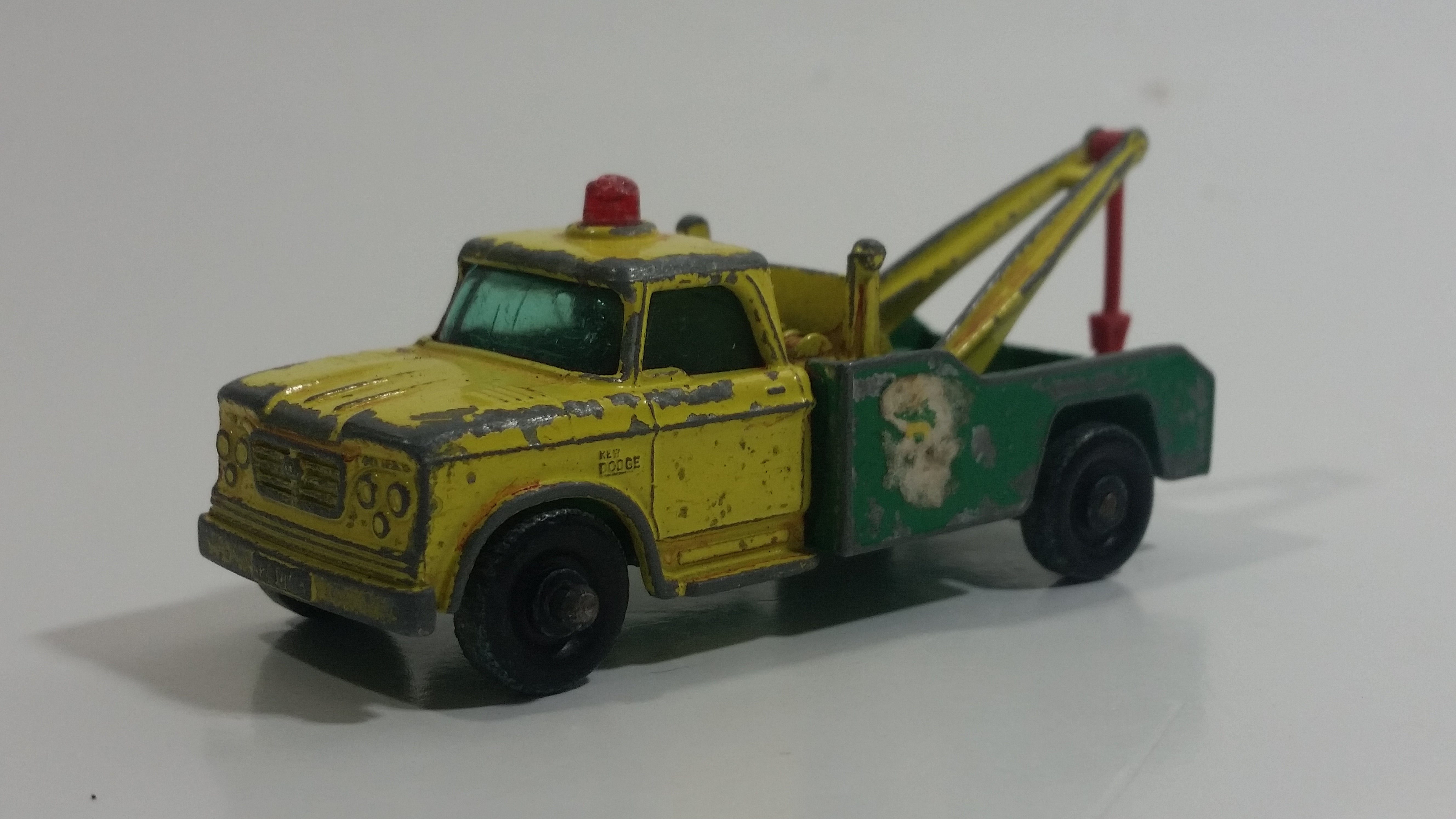 Vintage 1965 Lesney Matchbox Series No. 13 Dodge Wreck Truck