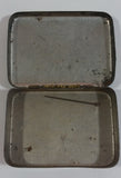 Antique Made in Germany 200 Gramophone Needles Small Hinged Tin Metal Container Empty