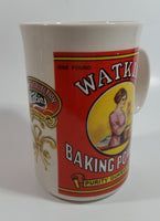 1992 Watkin's Heritage Collections Baking Powder Purity Guaranteed Ceramic Coffee Mug Cup