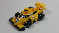 Regal Greetings and Gifts No. 8048 Plastic Yellow Formula-1 Race Car #7 "Mobil" 7 In 1 Organiser New in Box