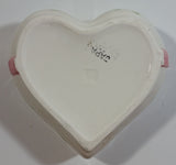 Regal Greetings and Gifts No. 4251 Earthen Heart Box Ceramic Jewelry Box Made in Japan