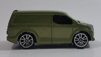 Rare MotorMax Sage Green Mini Van 6143-6 Die Cast Toy Car Vehicle