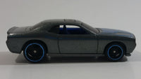 2009 Hot Wheels Muscle Mania '08 Dodge Challenger SRT8 Metalflake Dark Grey Die Cast Toy Car Vehicle