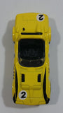 2019 Hot Wheels HW Roadsters Corvette Grand Sport Roadster Yellow Die Cast Toy Car Vehicle