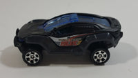 2015 Matchbox MBX Heroic Rescue / Power Grabs Crime Crusher 4x4 Black Die Cast Toy Police Cop Car Emergency Response Vehicle