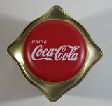 Drink Coca-Cola The Year Round Drink Themed White Tin Metal Container