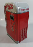 Coca-Cola Drink Coca-Cola In Bottles Refrigerator Vending Machine Shaped Tin Metal Container