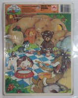 1989 Whitman Western Publishing Company Little Golden Book Land "Cavetown" Tray Puzzle