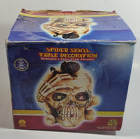 Rubie's Pirates of The Seven Seas LED Light Up Multiple Color Changing Spider Skull Table Decoration with Box