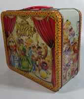 2012 Loungefly Disney The Muppet Show Embossed Yellow and Red Tin Metal Lunch Box