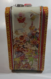 2012 Loungefly Disney The Muppet Show Embossed Yellow and Red Tin Metal Lunch Box