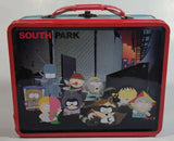South Park Cartoon Television Show Halloween and Regular Clothing Embossed Tin Metal Lunch Box