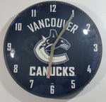 Vancouver Canucks NHL Ice Hockey 14" Round Dome Wall Clock - Man Cave - Games Room