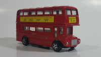 Route Master Double Decker Bus Red Die Cast Toy Car Vehicle