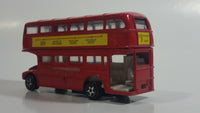 Route Master Double Decker Bus Red Die Cast Toy Car Vehicle