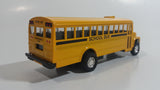 Toy Smith School Bus Yellow Pullback Friction Motorized Die Cast Toy Car Vehicle