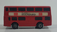 Vintage Corgi Juniors Auto City Daimler Fleetline 'The London Standard' Red Double Decker Bus Die Cast Toy Car Vehicle