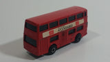 Vintage Corgi Juniors Auto City Daimler Fleetline 'The London Standard' Red Double Decker Bus Die Cast Toy Car Vehicle