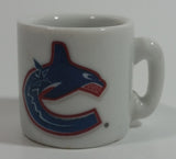 NHL Ice Hockey Vancouver Canucks Team Mini Miniature Ceramic Mug