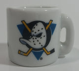 NHL Ice Hockey Anaheim Mighty Ducks Team Mini Miniature Ceramic Mug