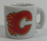 NHL Ice Hockey Calgary Flames Team Mini Miniature Ceramic Mug