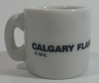 NHL Ice Hockey Calgary Flames Team Mini Miniature Ceramic Mug