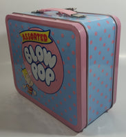 2010 TRI Loungefly Assorted Blow Pop Embossed Tin Metal Lunch Box
